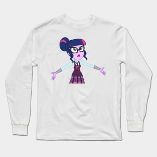 Singing Crystal Prep Twilight Sparkle Long Sleeve T-Shirt